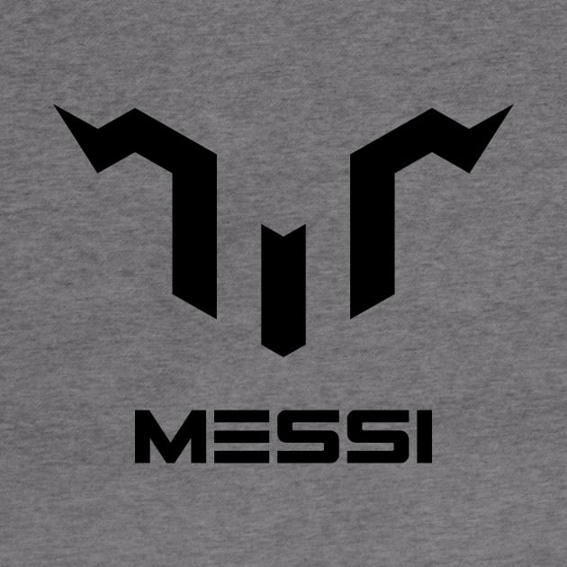 Stylish Messi Logo for Clothing Merchandise with GOAT Influence by Magicform